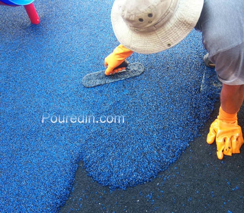 Poured in Place Rubber Repair Patch Kit